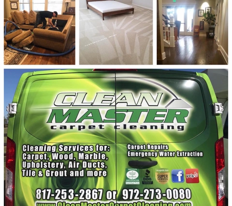 Clean Master Carpet Cleaning - Newark, TX