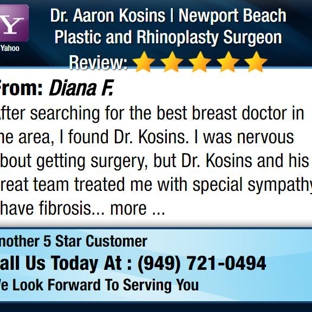 Dr. Aaron Kosins | Newport Beach Plastic and Rhinoplasty Surgeon - Newport Beach, CA