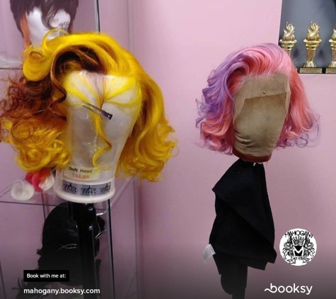 Mahogany the Hair Artist - Indianapolis, IN. My dolls... lace front unit made and colored by mahogany the hair artist