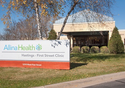 Allina Health Hastings First Street Clinic 1210 1st St W Hastings