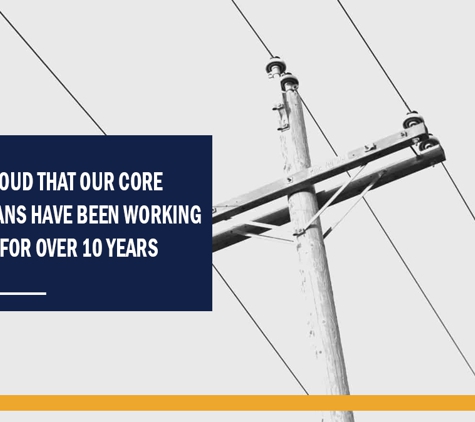Faraday Group - Denistone East, NSW. We are proud that our core electricians have been working together for over 10 years.