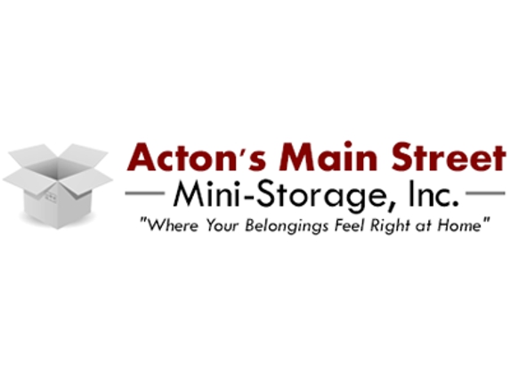 Acton's Main Street Mini-Storage Inc - Acton, MA