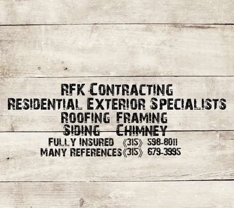 R.F.K. Contracting - Hannibal, NY