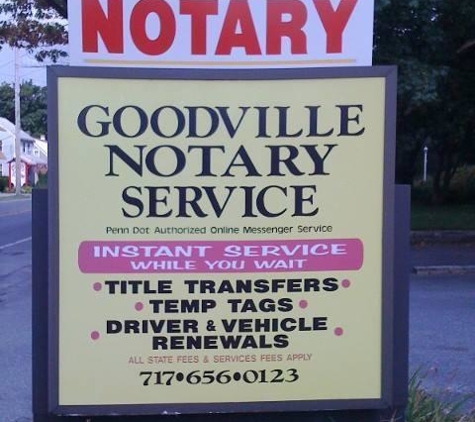Goodville Notary Service - Lancaster, PA