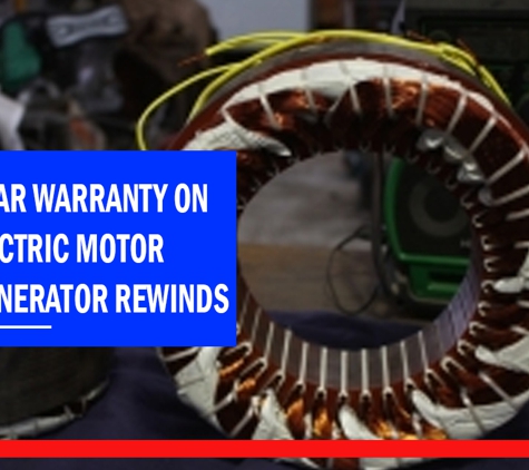 Arlington Gasweld inverell - Inverell, NSW. Two year warranty on all electric motor and generator rewinds.
