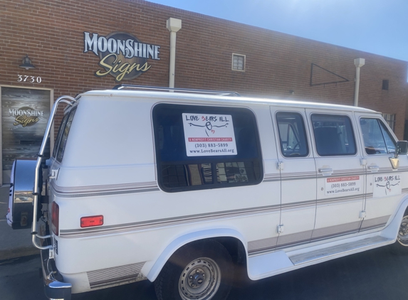 Moonshine Signs - Englewood, CO. Beautiful work, excellent service and affordable pricing makes us happy customers!