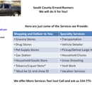 South County Errand Runners - Personal Services & Assistants