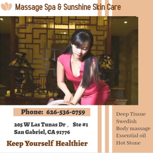 Sunshine Spa & Massage - San Gabriel, CA