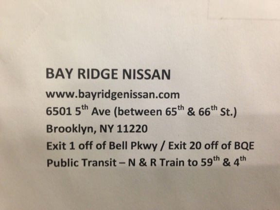 Bay Ridge Nissan - Brooklyn, NY