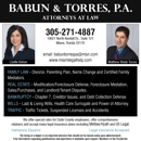 Babun & Torres PA - Attorneys