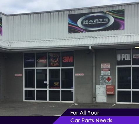 Harts Automotive Paint Supplies - Southport, QLD. For All Your Car Parts Needs