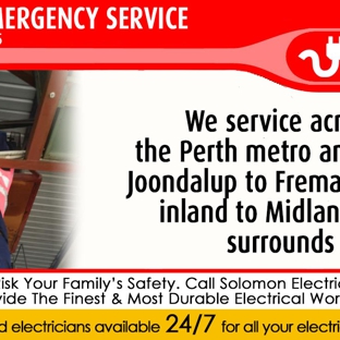 Solomons Electrics (Lic No. EC004065). Quality, Durable Electrical Workmanship