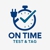 On Time Test and Tag - Electrical Contractors