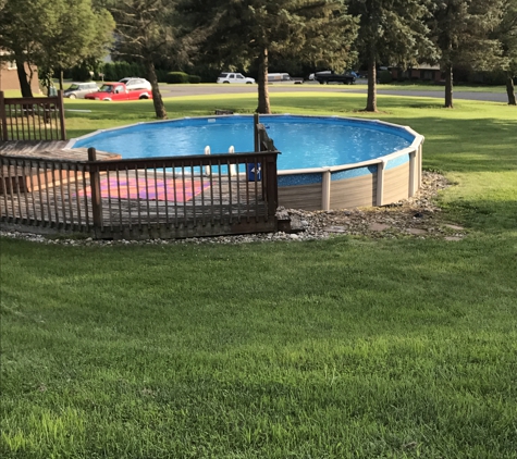 Durah Pools, Billiards, & Spas - Kresgeville, PA. 24 hours later and an additional swamp treat container��������