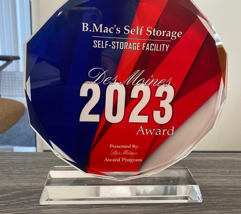 B.Mac's Self Storage - Des Moines, IA