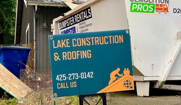 Lake Construction & Roofing Company - Bellevue, WA. Trusted Roof Repairs in Bellevue, WA