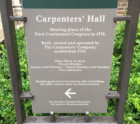 Carpenters' Hall - Philadelphia, PA