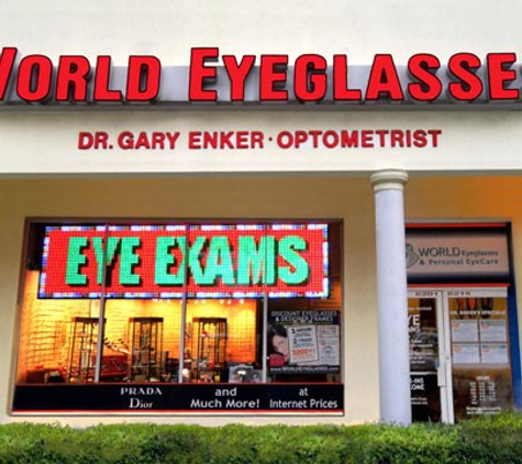 World Eyeglasses Dr. Gary Enker Optometrist - Fort Lauderdale, FL