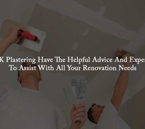 G & K Plastering (Qld). G & K Plastering Have The Helpful Advice And Experience To Assist With All Your Renovation Needs