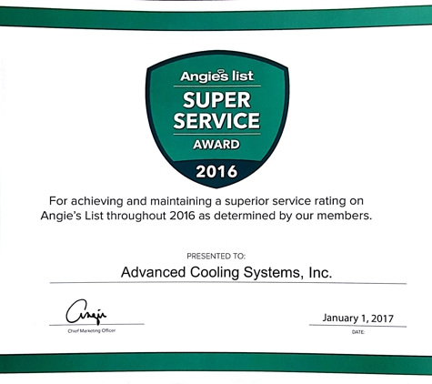 Advanced Cooling Systems - Clearwater, FL