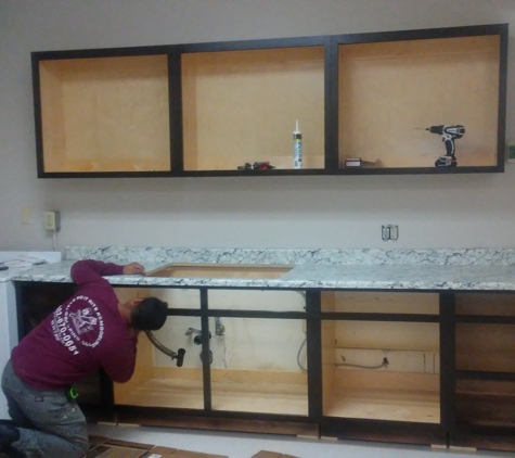 Do It Rite Remodeling. Prudential Overall Supply Lunchroom Remodel (Mid-way)