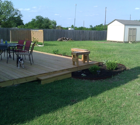 Hot Rod Welding - Rhome, TX. Deck