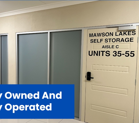 Mawson Lakes Self Storage - Mawson Lakes, SA. Locally Owned And Locally Operated