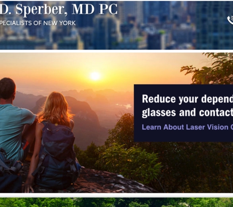 The Refractive Laser Specialists of New York: Laurence T. D. Sperber, M.D. - New York, NY