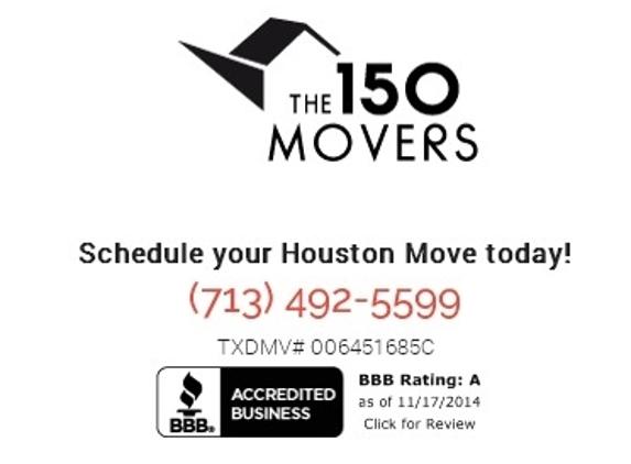 The 150 Movers - Houston, TX