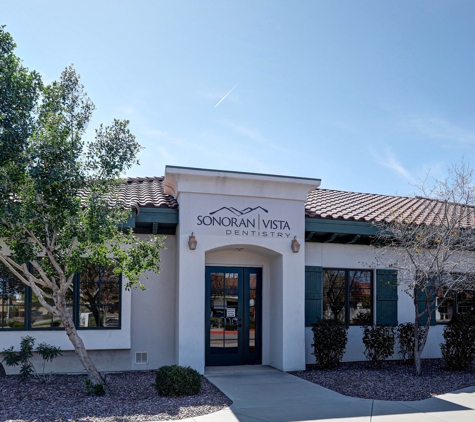 Sonoran Vista Dentistry - Gilbert, AZ. Storefront view Gilbert Invisalign specialist Sonoran Vista Dentistry