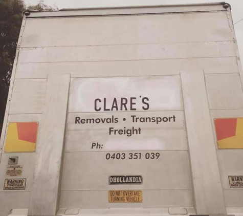 Clare's Removals Pty Ltd - Orange, NSW