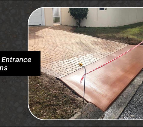 Driveway Solutions Pty Ltd - Wakerley, QLD. Driveway Entrance Corrections