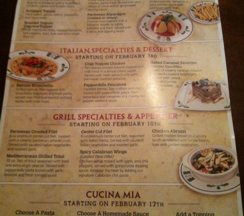 Olive Garden Italian Restaurant - San Bernardino, CA