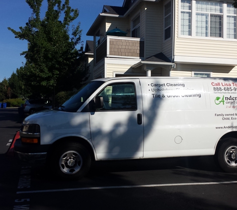 Anderson Carpet Cleaning. We do apartment buildings 