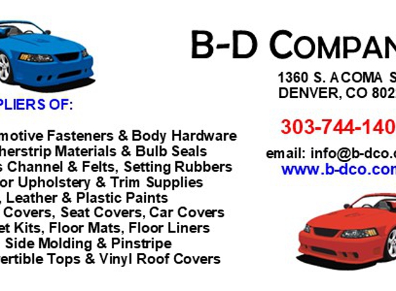 B-D Company - Denver, CO