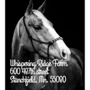 Whispering Ridge Farm - Horse Stables