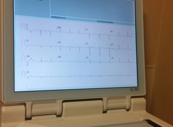 West Valley Hospital - Goodyear, AZ. This is a ecg that looked messed up my son has a heart condition so im familliar i know this is wrong