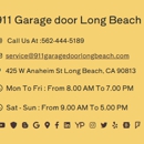 911 Garage door Long Beach - Garage Doors & Openers