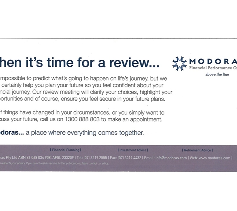Modoras Financial Performance Solutions - Upper Mount Gravatt, QLD