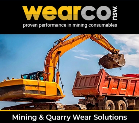 Wearco NSW - Unanderra, NSW. Mining & Quarry Wear Solutions