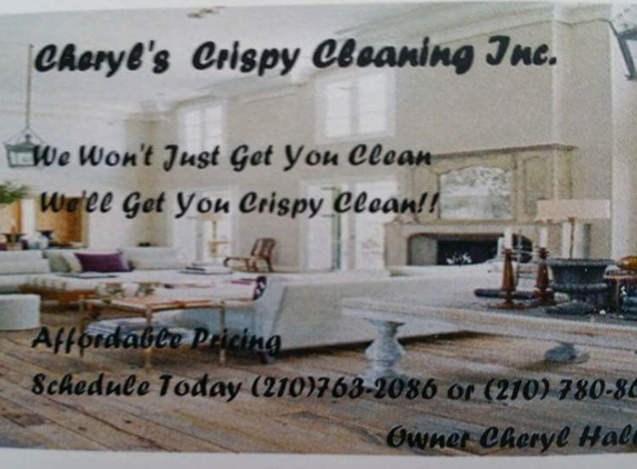 Cheryl's Crispy Cleaning Inc. - San Antonio, TX