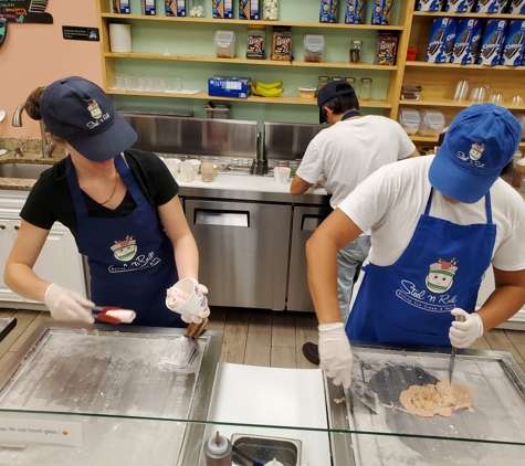 Steel N Roll -Rolled Ice Cream - Vero Beach, FL. Kate and Bill Lewis stopping in for ice cream at Steel N Roll in Vero Beach, Florida.