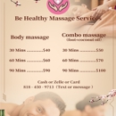 Be Healthy Massage - Massage Services