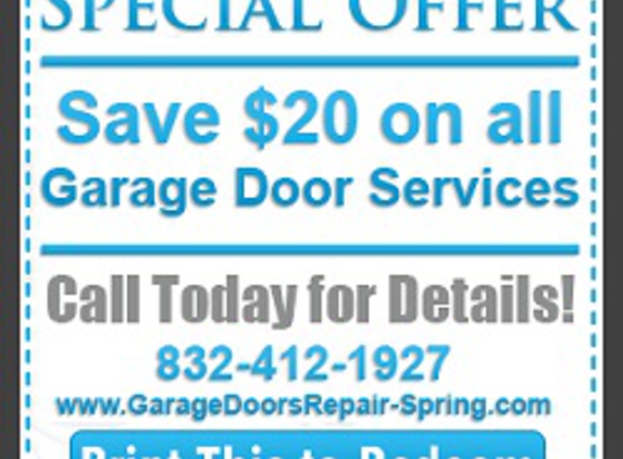 Garage Doors Repair Spring - Spring, TX