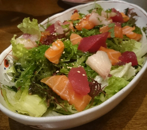 Okan - San Diego, CA. Sashimi salad.