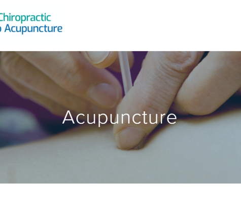 Carter Chiropractic & Dubbo Acupuncture - Dubbo, NSW. Acupuncture