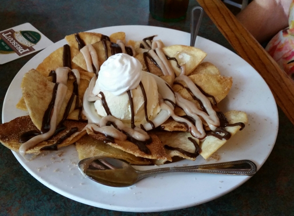 Prescott Brewing Company - Prescott, AZ. Dessert nachos were delicious!