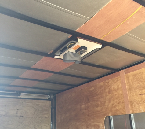 Mr.Fix It Handyman Services - Sikeston, MO. Ac/heat install in 16' Cargo Trailer