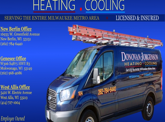 Donovan & Jorgenson Heating & Cooling - New Berlin, WI