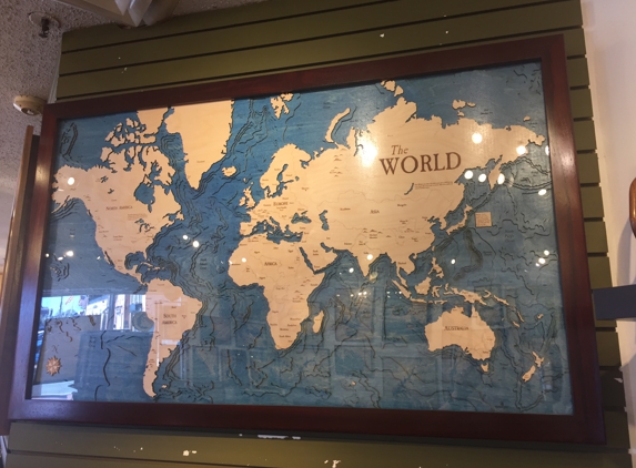 Nautical North Wooden Charts Maps & More - Annapolis, MD